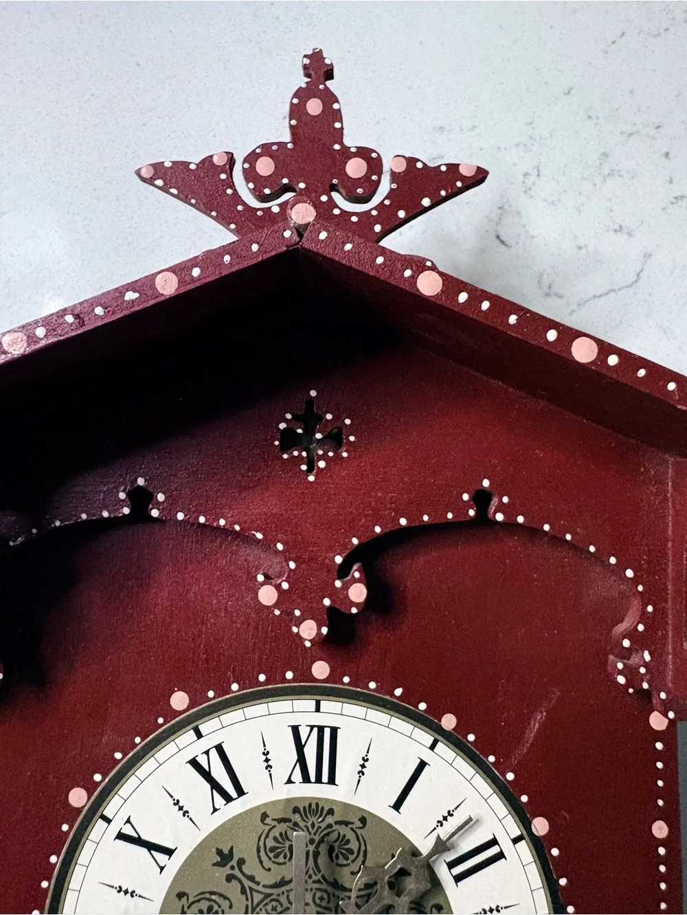 German Designed Hand Carved Wooden Cuckcoo Wall Clock -